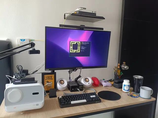 laptop and minipc with omarchy