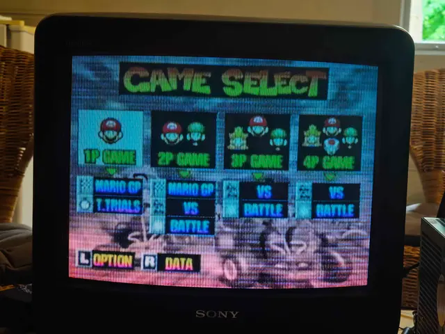 retro gaming corner at party